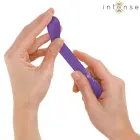 Intense Fun G punkta vibrators 9173 – 10 režīmi, USB – tumši violets – 19 cm — Foto 4