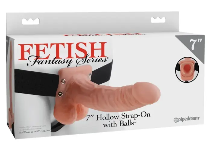 Fetish Fantasy dobais strap-on dildo – 18.9 cm (7.4″)