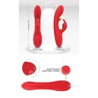 Crazy Horse красный трехточечный кролик-вибратор – 22.3 cm (8.8″) — Фото 11
