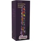 Bloomé by TOYJOY Everlasting Bloom Beaded Dong – pērlīšu sveķu dildo ar īstiem ziediem – 20 cm — Foto 2