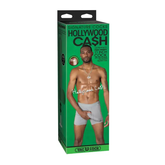 Hollywood Cash Realistiškas ULTRASKYN dildo – 29 cm (11.4″)