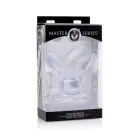 XR Brands Master Series Anchored Clear Expanding Plug – 9.5 cm (3.75″) — Photo 2