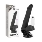 BASECOCK painduv vibraator – 20 cm (7.9″) – must — Foto 1