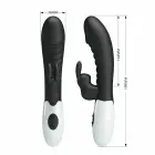 PRETTY LOVE Naughty Bunny Rabbit Vibrator – 20 cm (7.9″) – Black — Photo 8