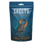 Erecto Cock Ring with Ball Stretcher – Black — Photo 1