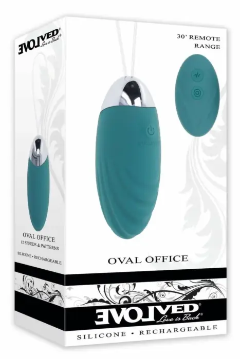 EVOLVED Oval Office виброяйцо – 8.5 cm (3.34″)