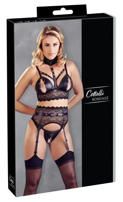 BH Strapsset L komplekt – must – L