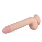 Elvin reālistisks dildo – 27.5 cm (10.8″) – miesas krāsa — Foto 3
