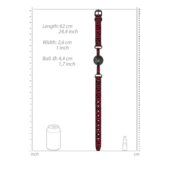 Breathable Ball Gag Foto 6