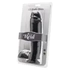 TOYJOY Get Real reālistisks dildo – 25.4 cm (10″) – Melns — Foto 2