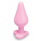 b-Vibe Butties B-Mine – silikona anālais spraudnis ar sirds formas pamatni – 8,9 cm — Foto 3