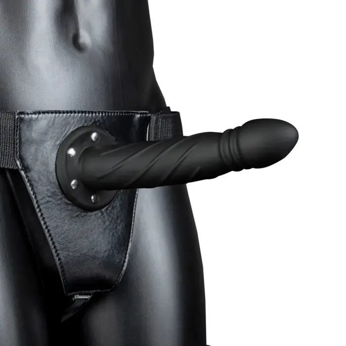 Twisted Hollow strap-on – melns Foto 10