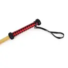 Bamboo Heavy Cane – Red and Black — Photo 3