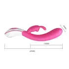 PRETTY LOVE Vincent Voice Control Rabbit Vibrator – 21 cm – Pink — Photo 7