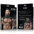 Fetish Submissive Attitude – Brigade eco-leather men's chest harness – black – one size — Photo 2