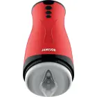 Интимное устройство Jamyjob Dameron с вакуумной помпой и вибрацией, перезаряжаемое – красный — Фото 5