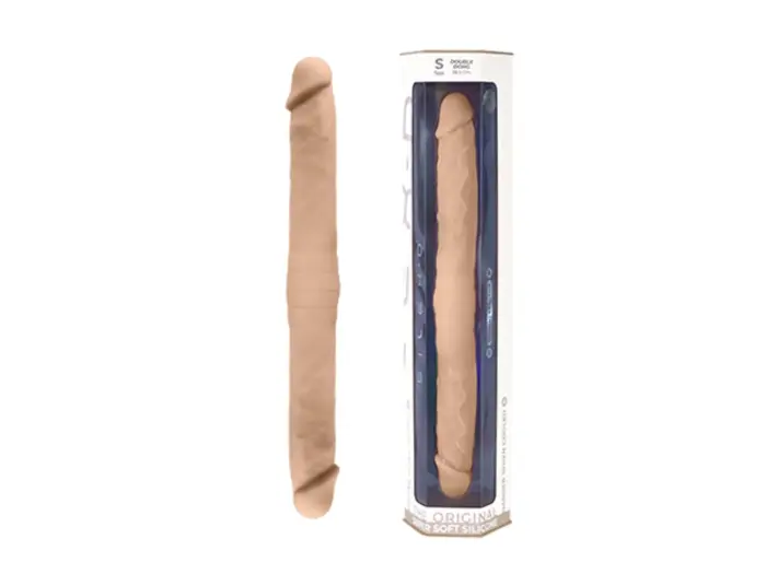 Silex D Twins Realistic Double-Ended Dildo – 38.5 cm (15.2″) – Skin