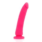 Delta Club silikoonist strap-on komplekt – 20 cm (8″) – roosa — Foto 6
