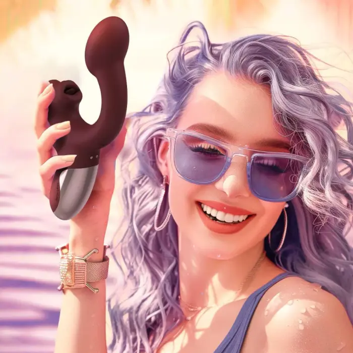 Magic Motion Magic Ponder vibrators ar laizīšanas funkciju un G-punkta stimulāciju – sarkans Foto 5