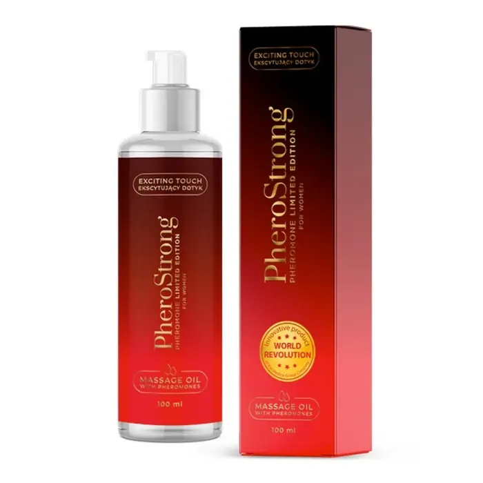 PheroStrong Limited Edition Massage Oil for Women – 100 ml