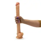 Kiotos Cox MEGA miesas krāsas dildo – 40 cm (15.7″) — Foto 2