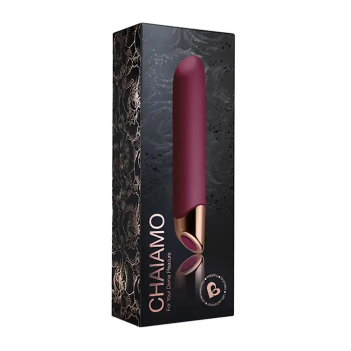 Chaiamo Mini Vibrator – 10 cm (4″) – Black