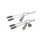 Fifty Shades Darker Chained Nipple Clamps – Silver — Photo 6