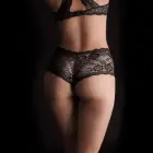 Vibruojantys boyshorts – juodi — Nuotrauka 8