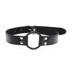 Knebel-Easy Belt Ring Gag (nero) Foto 1