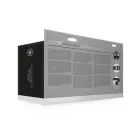 Teksturēts izliekts dobs strap-on komplekts – melns Foto 2