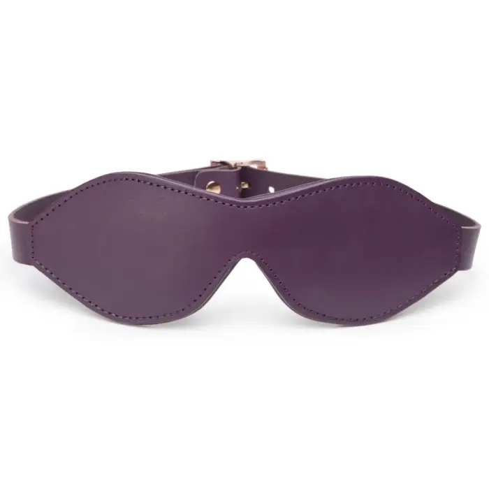 Fifty Shades Freed Cherished Collection luksusa ādas acu pārsējs – violets