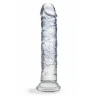 Blush Naturally Yours Gala Sädelev dildo iminappiga – 15,2 cm, läbipaistev — Foto 2