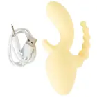 Cuties Mini Triple vibraator – 13 cm (5″) – kollane — Foto 10