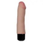 DR. SKIN Silicone Dr. Avery Vibrator – flexible vibrating dildo – black – 7.5 inch – 10 modes — Photo 3