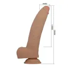 Pretty Love Fabian – Sliding Skin reālistiskais dildo – 23 cm — Foto 6