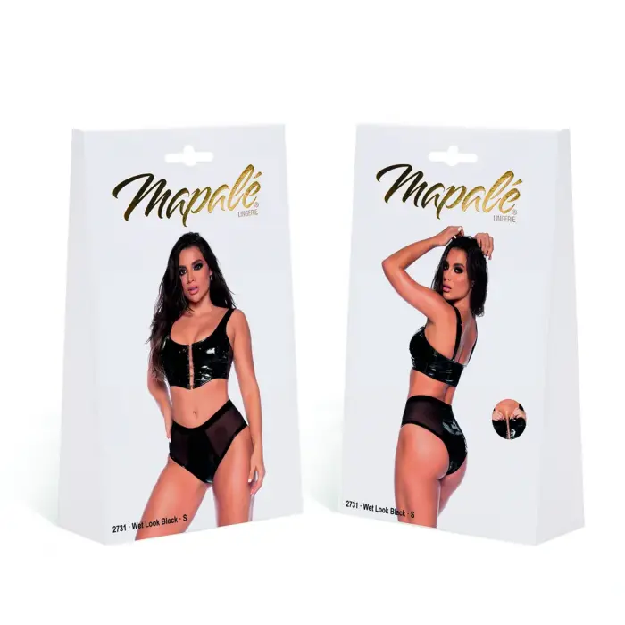Divdaļīgs komplekts – melns – M