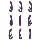 Suki Strapless Vibrating Intimate System Rabbit strapon vibrators – violets — Foto 6