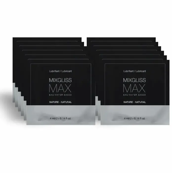 Mixgliss Max lõhnatu veepõhine librikant – 12 x 4 ml
