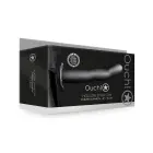 Izliekts dobs strap-on – metāliskais (gunmetal) Foto 1