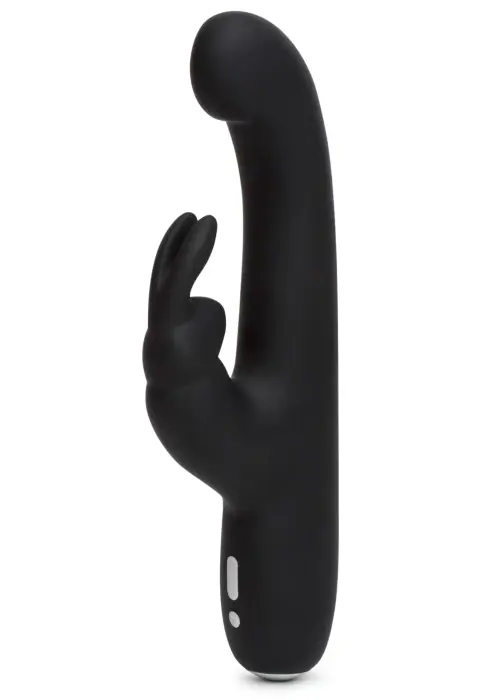 Slimline G-Spot Rabbit Vibrator – Black