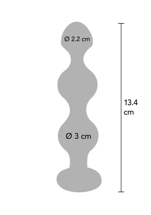 Dimanta zvaigžņu anālais spraudnis L – Liels – Sudrabs Foto 4