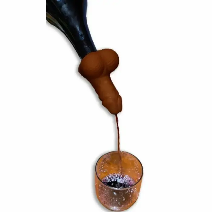 Diablo Picante novelty glass wine decanter – dark tone