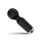 Uzlādējams mini vibrators ar 20 funkcijām – melns — Foto 4