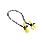 Boundless Adjustable Nipple Clamps with Chain – Black — Photo 2