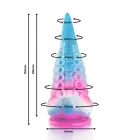 EPIC Phorcys Tentacle Dildo – 17 cm (6.7″) – Blue — Photo 2
