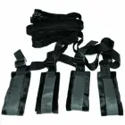 Sportsheets S&M Bed Restraint System Adjustable 152 cm – Black — Photo 1