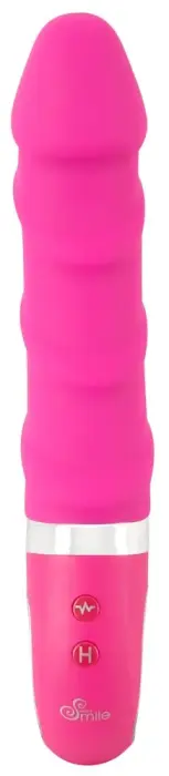 Sweet Smile sildošais vibrators – 23 cm (9″) – rozā Foto 3