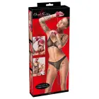 Bad Kitty Fesselset Strass BDSM rinkinys – rožinis — Nuotrauka 1