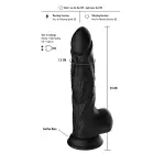 Vibrating Raptor Monster Dildo – Black — Photo 5
