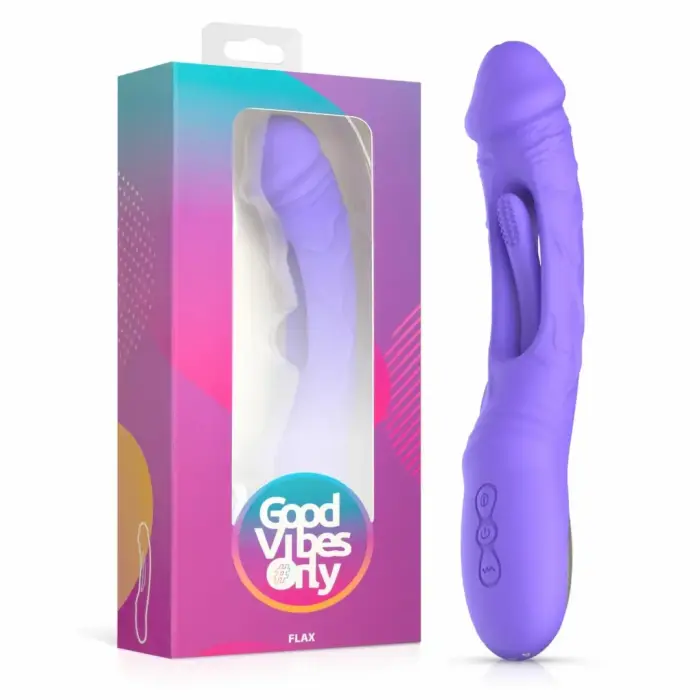 Good Vibes Only Flax Intimate Machine вибратор для точки G – 22 cm (8.5″)